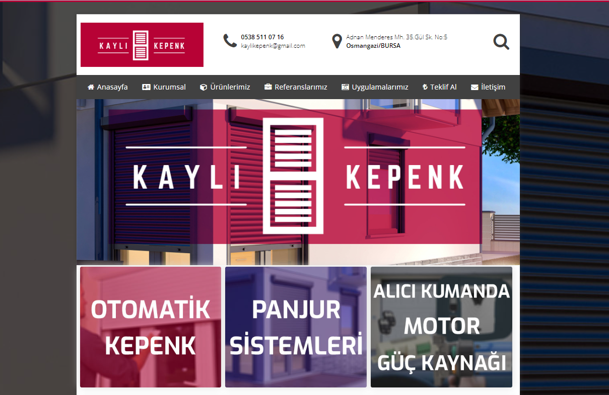 Websitemiz Yayında
